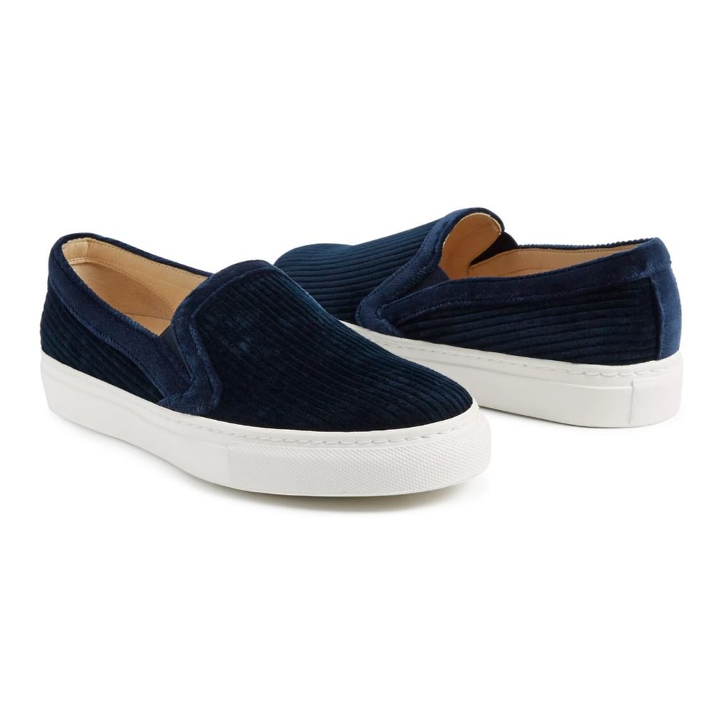 M.Gemi Cerchio Slip-on Corduroy Sneakers, 41 EU